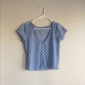 Sheer Lace forever21 top